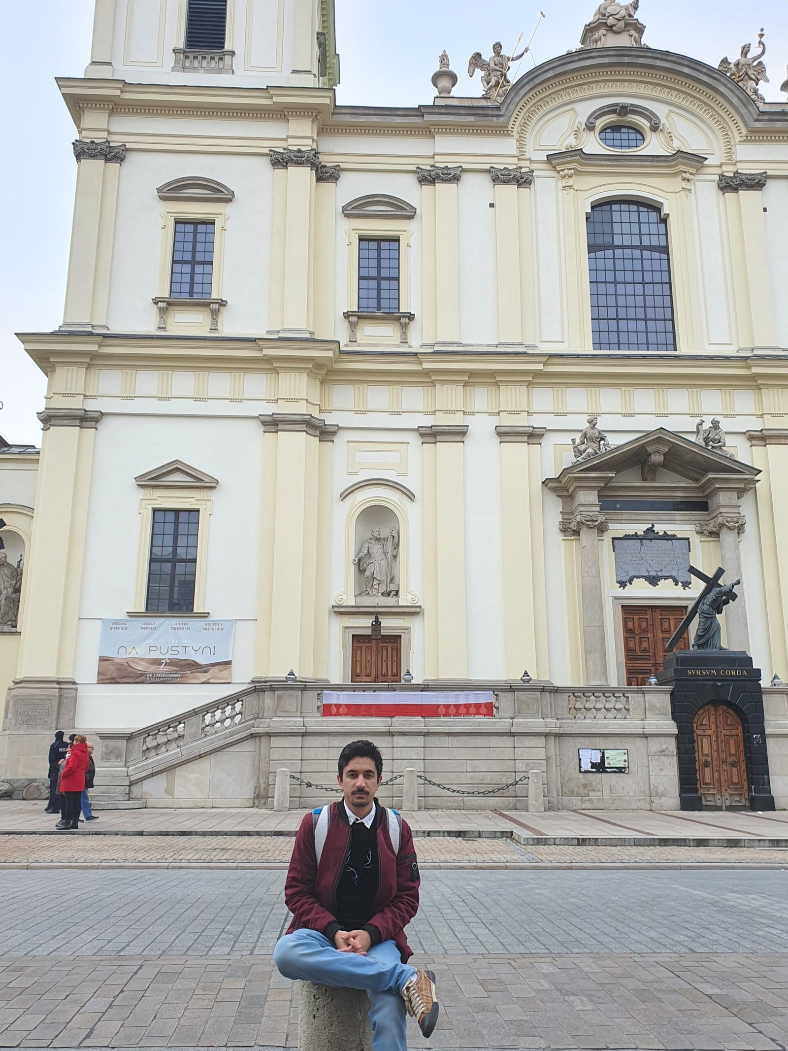 The historic Old Town of Warsaw, Poland