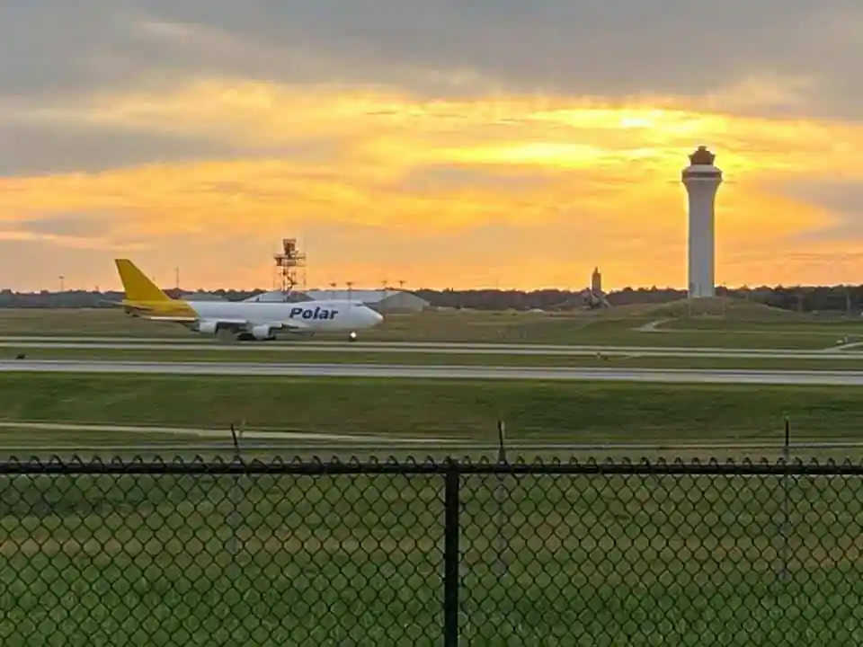 CVG Airplane Viewing Area
