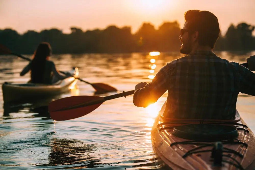 Kayaking at Dundee Dam & Lake