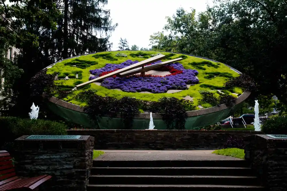 Frankfort Floral Clock