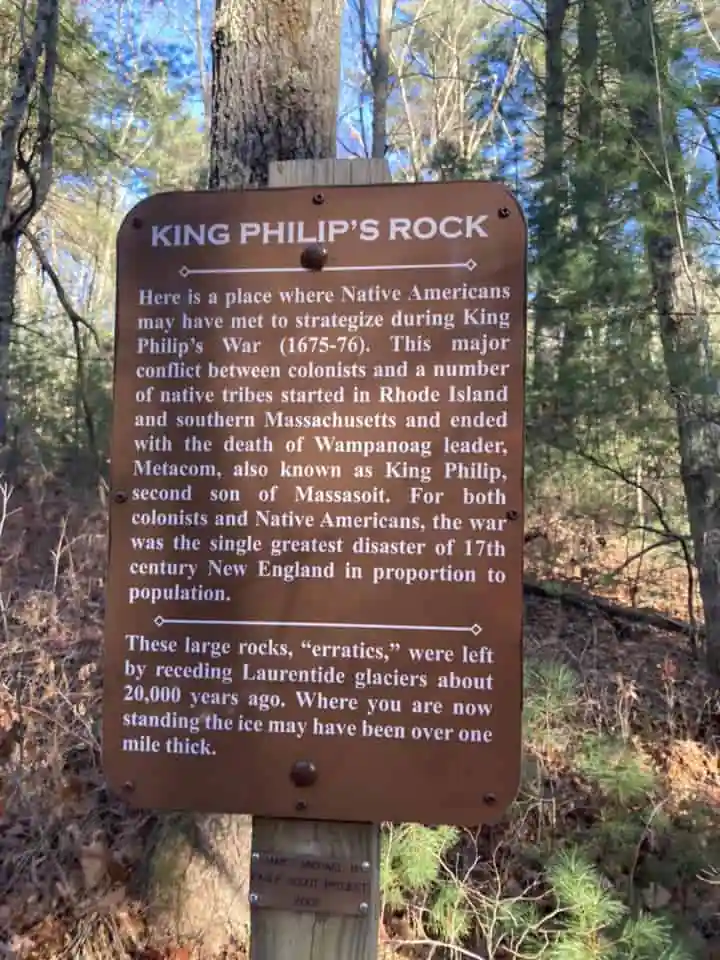 King Philip's Rock Trail