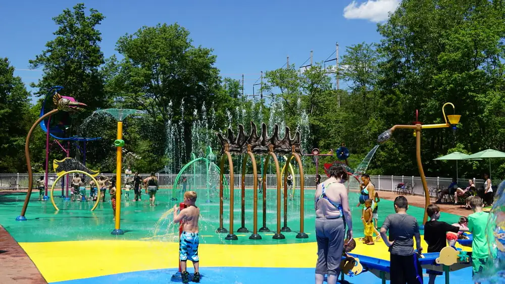 Splash Pad at Nature's Art Village