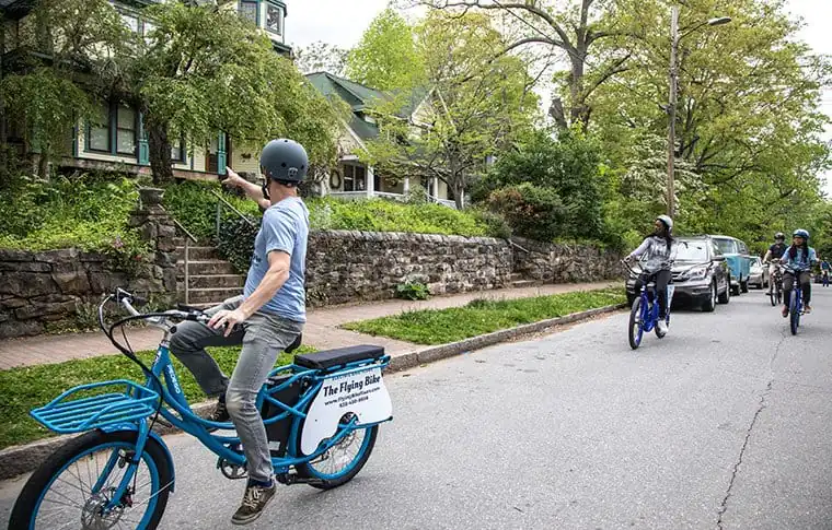 The Flying Bike, Asheville