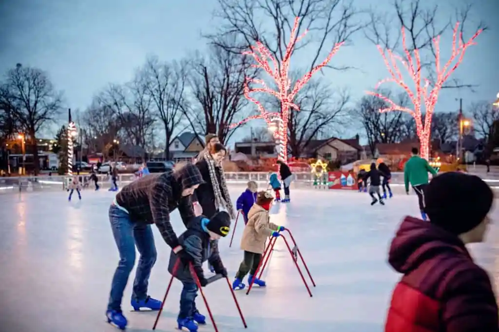 The Ice Rink At Lawrence Plaza