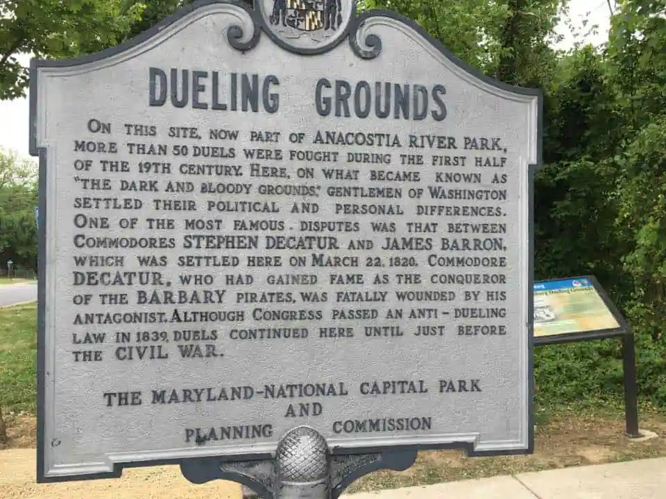 Bladensburg Dueling Grounds