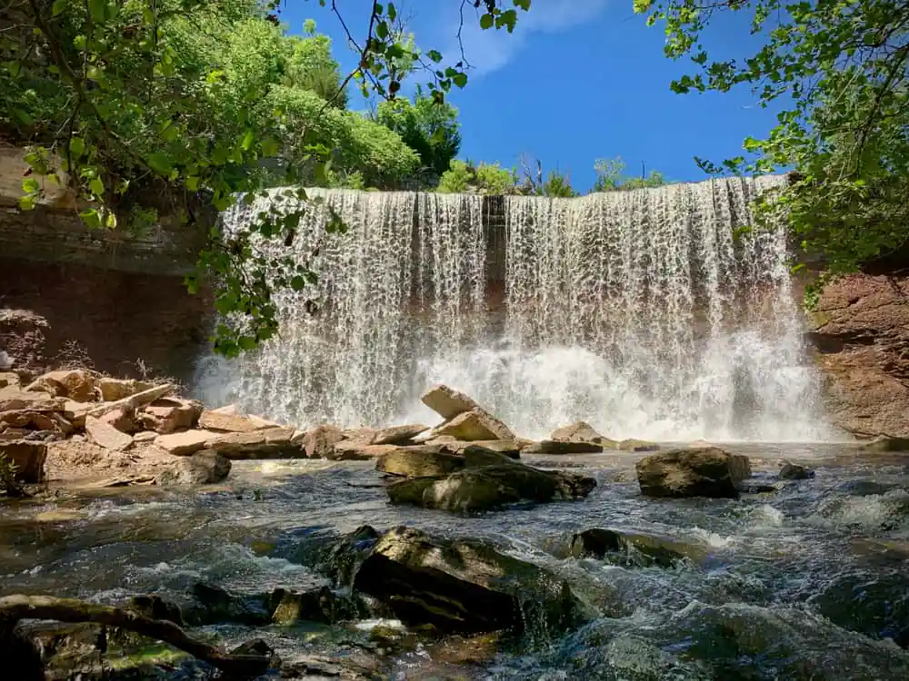 Cowley County Waterfall