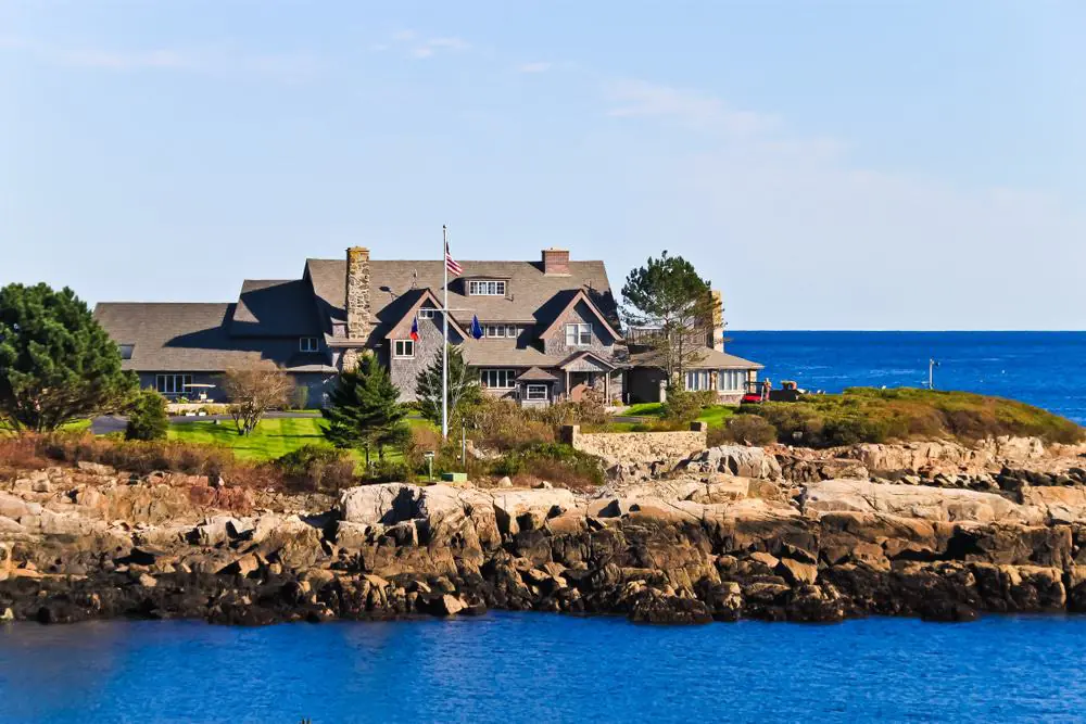 President Bush Compound Kennebunkport