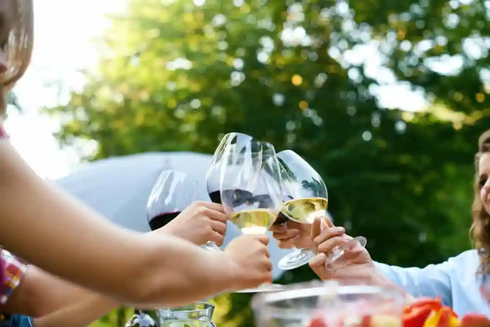 Toasting Wine