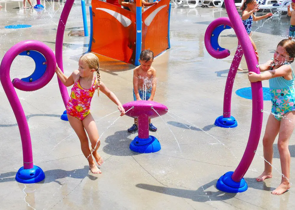 Splash Pad at Swift-Cantrell Park