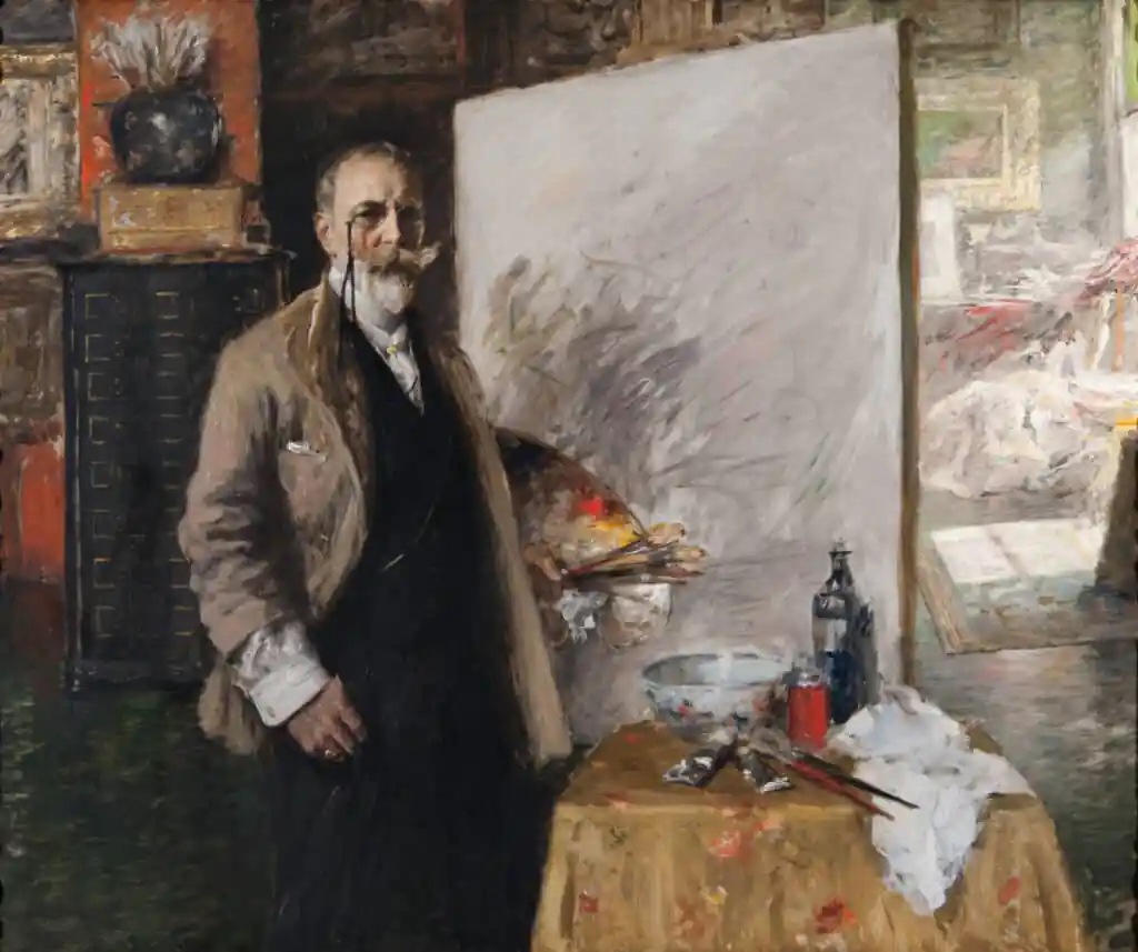 Richmond Art Museum, William Merritt Chaseβs Self-portrait