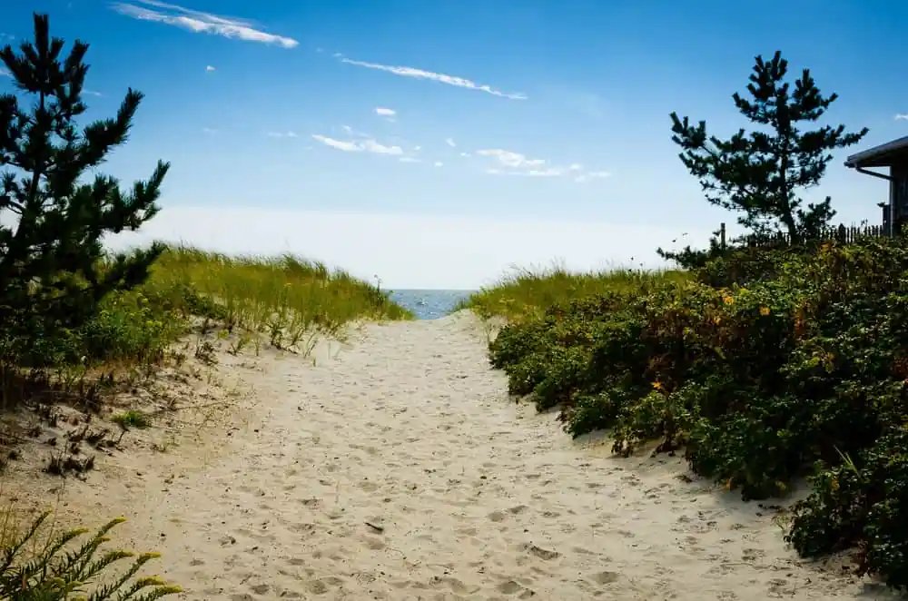 Entrance To Seagull Beach