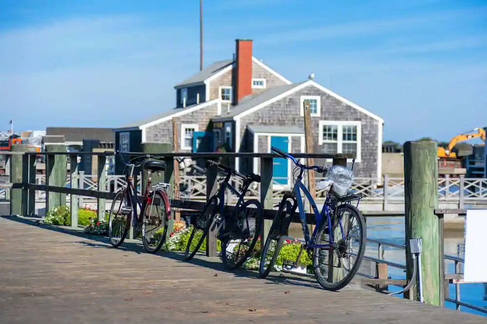 Biking in Nantucket