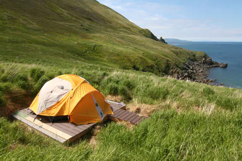 Camping On Round Island