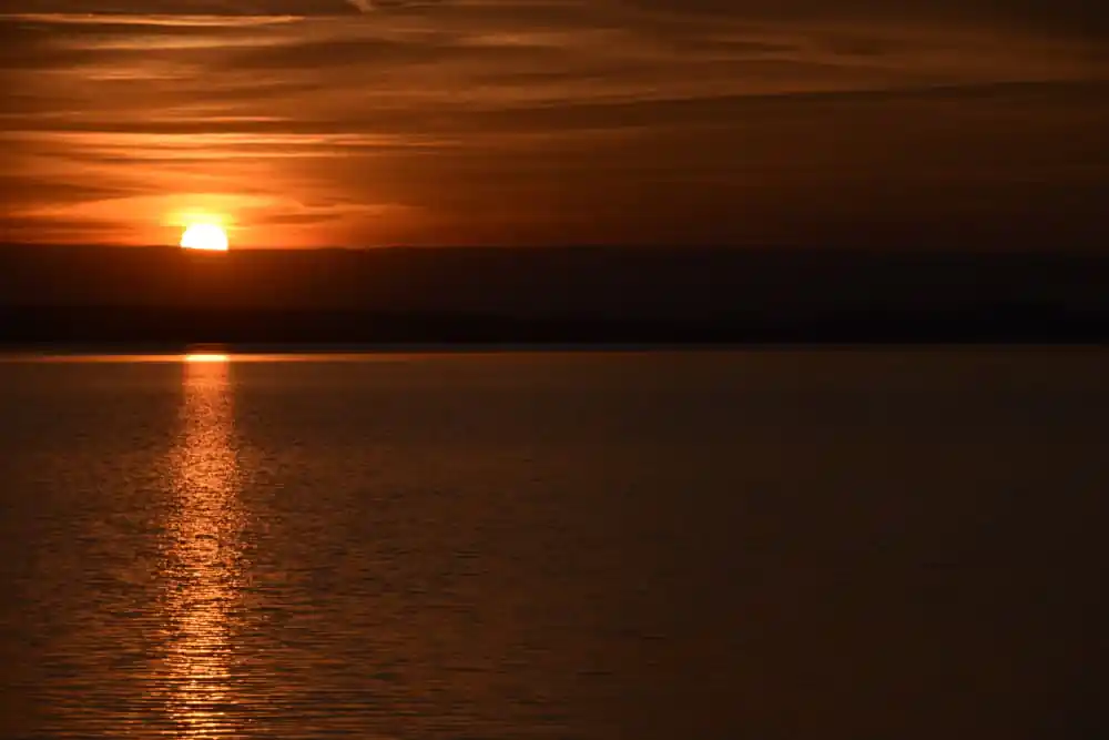 Sunset at Deer Flat National Wildlife Refuge