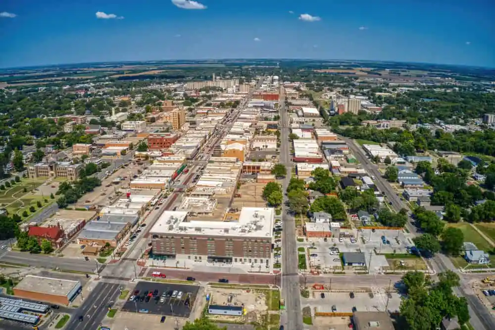Aerial View of Salina