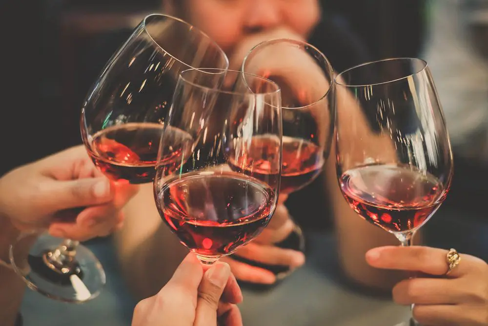 Toasting With Wine