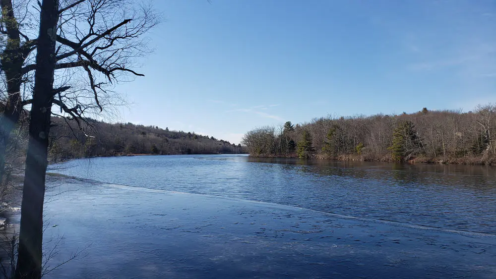 Quinebaug River in Dudley