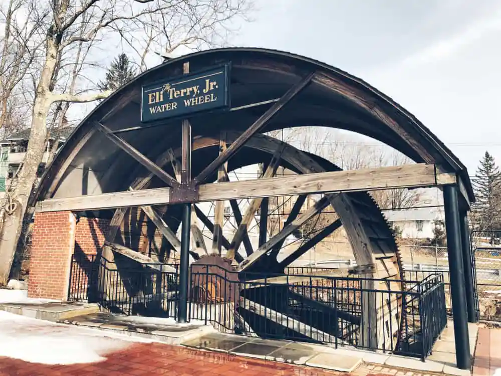 Eli Terry Jr. Waterwheel