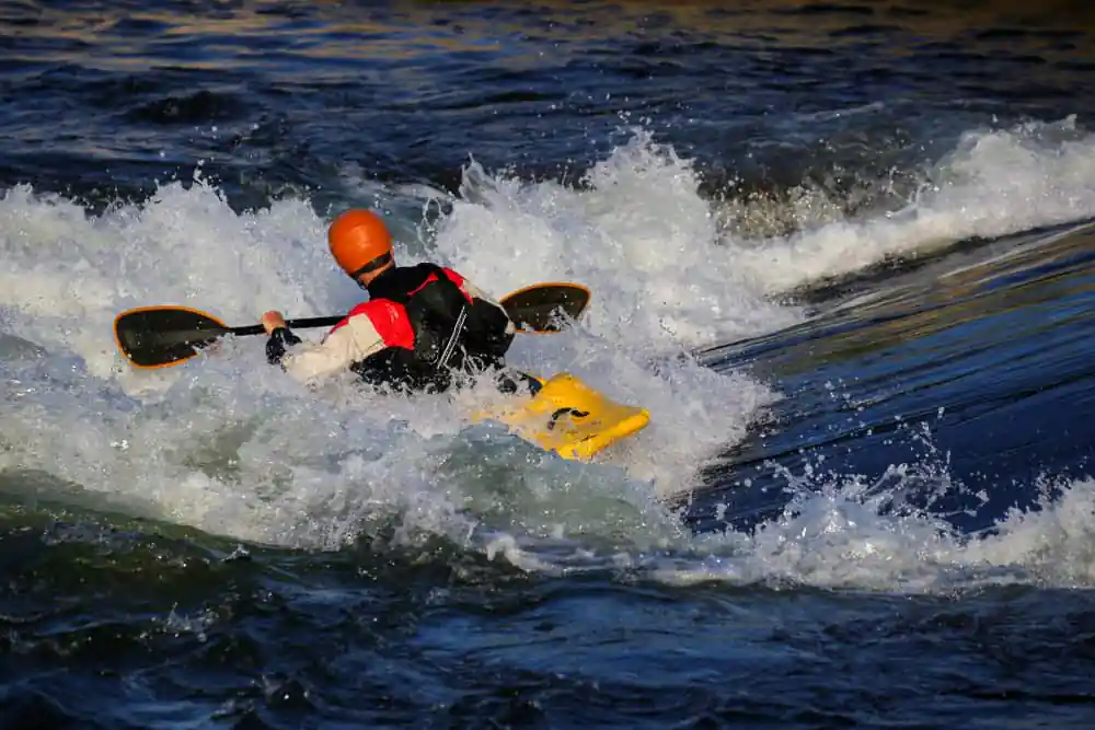 Kayaking on the Boise River