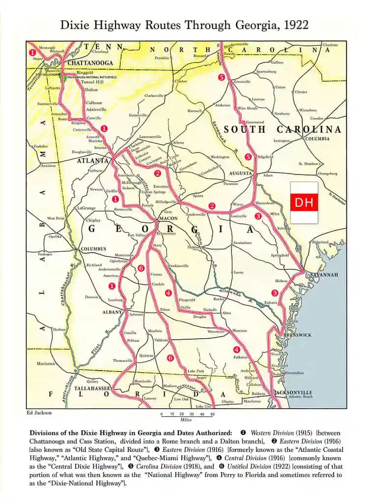 Dixie Highway, Georgia