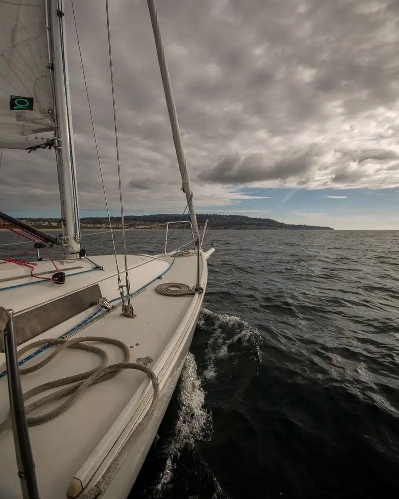 Sailing in Redondo Beach