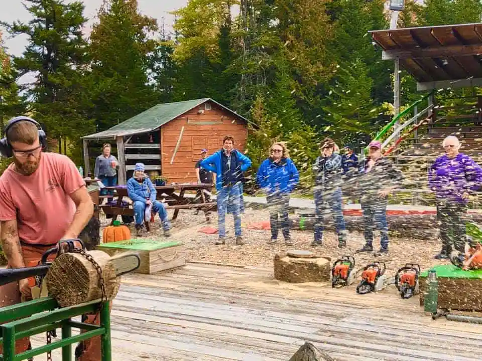 Timber Tina’s Maine Lumberjack Show