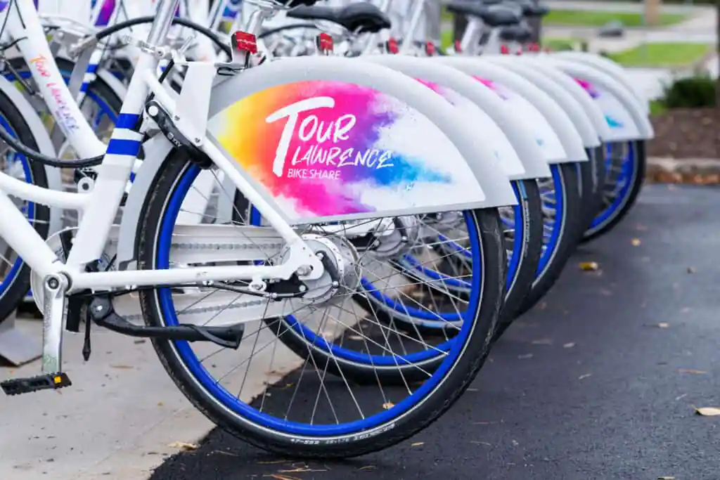 Tour Lawrence Bike Share