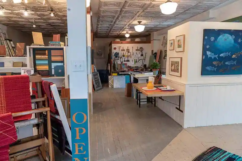 Maine Fiberarts Visitor Center