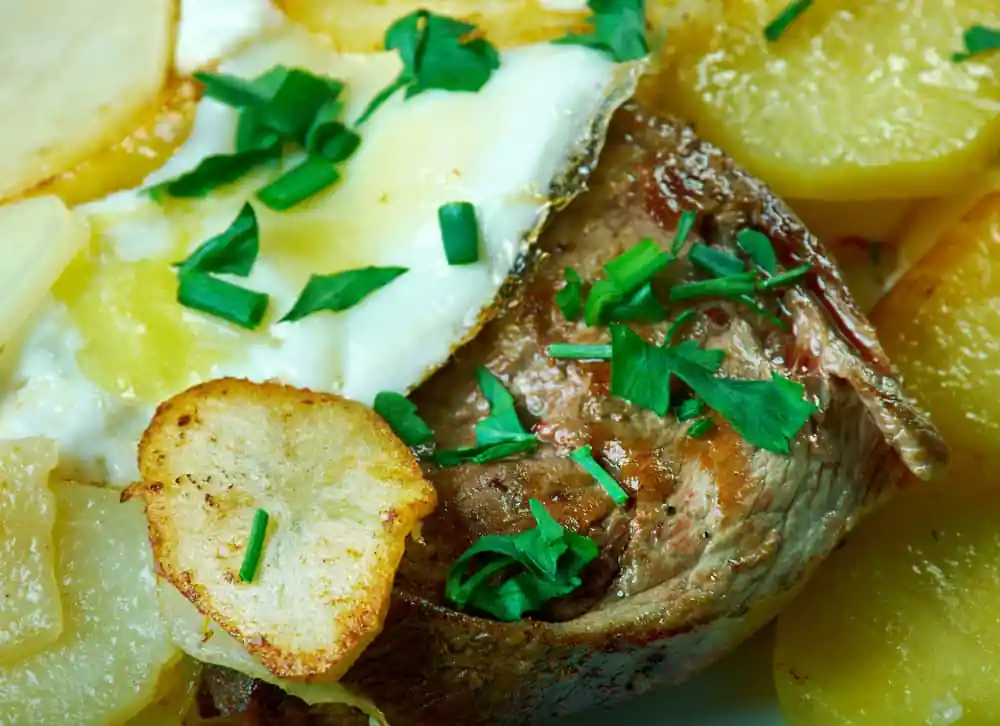 Bife รก Portuguesa