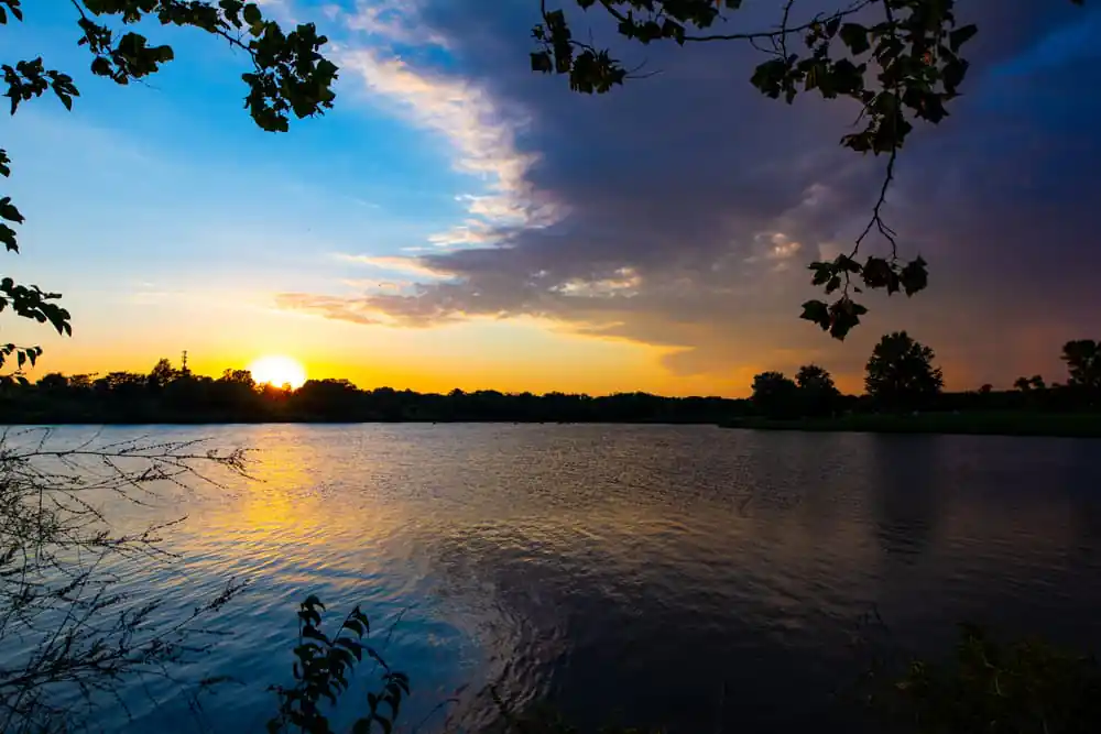 Lake at Heritage Park