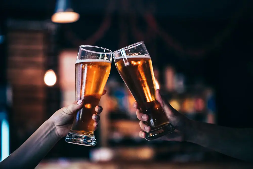 Toasting Beer